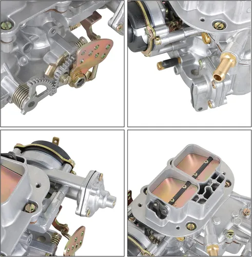 Vista 5 de GXYWADY Carburador universal de 2 barriles 428 de 38 x 38 Weber Fiat Renault tipo repuesto para VW Ford Daewoo Dodge Jeep Lada Opel Toyota 19830.202
