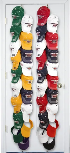 Vista 6 de Perfect Curve - Colgador organizador de gorras, 18 gorras