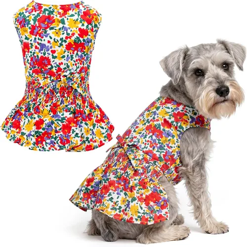 Vista 118 de Parisian Pet Chambray - Vestido para perro - Ligero sin mangas para perro, niña, talla XS Chambray en general