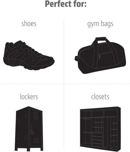 Vista 15 de Sof Sole Sneaker Balls - Bolas desodorizantes para zapatos, bolsas de gimnasio y casilleros, 1 par, Soccer