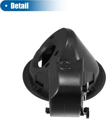 Vista 7 de X AUTOHAUX Tapa de gasolina para llenado de combustible, tapa de puerta, bolsillo de bisagra que reemplaza 9L3Z-9927936-B 9L3Z9927936B para Ford