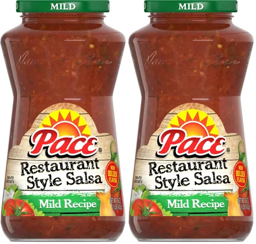 Vista 34 de Pace Salsa mediana gruesa con bajo contenido de sodio, tarro de 16 onzas
