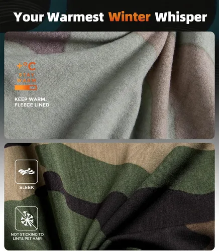 Vista 13 de Conjunto de ropa interior térmica para hombre, ropa interior larga 1#verde militar