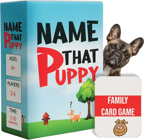 Vista 10 de Name that Kitty - Divertido juego de gatos para niños que es ideal para la noche de juegos en familia Juguete con temática de gato de 100 cartas