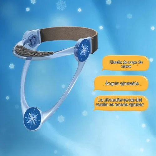 Vista 6 de Collar de Cuello Ajustable 360° - Soporte de Cuello con Estira-Cuello Collar Cervical Hecho de Plástico para Corregir la Postura de Cabeza