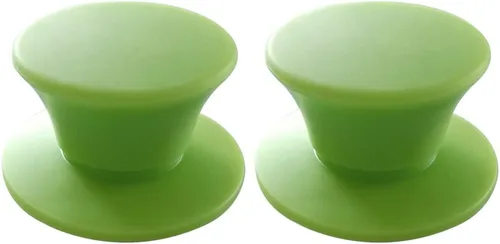 Vista 14 de Pomo universal de repuesto para tapas de olla, cubierta de silicona resistente al calor, asas de sujeción sin BPA, aptas para lavavajillas, se