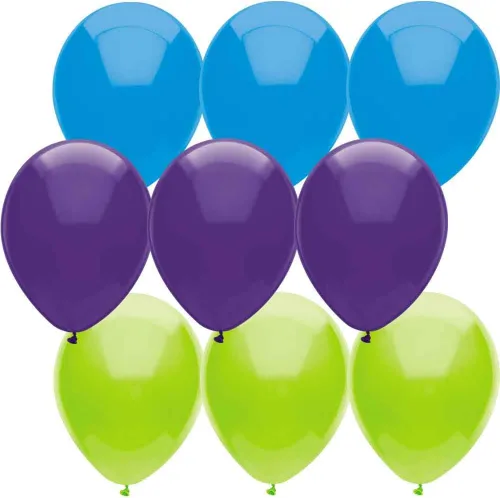 Vista 3 de Anagram TMNT Theme Collection, accesorio de fiesta, multicolor, 5º cumpleaños con licencia