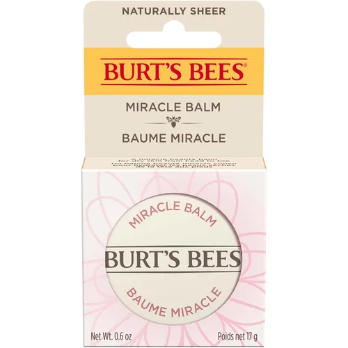 Vista 7 de Burt’s Bees Bálsamo Milagroso, 100% de origen natural, naturalmente ligero, 0.6 onzas, el empaque puede variar