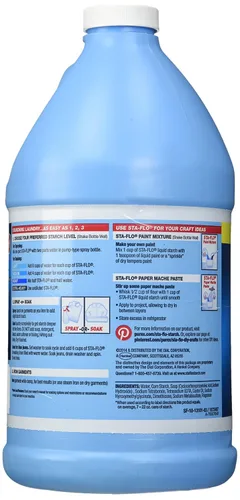 Vista 2 de Purex sta-flo fécula líquida, 64 onzas