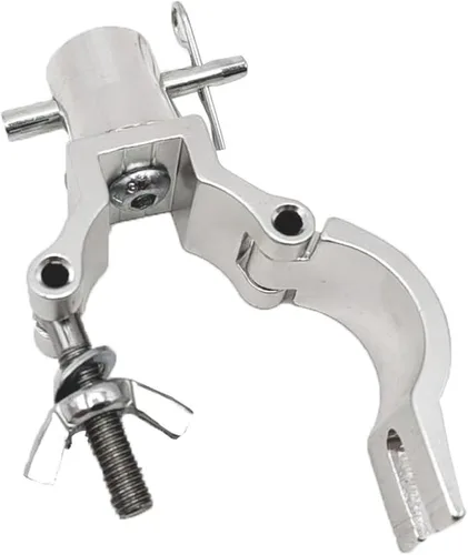 Vista 5 de Abrazadera de acoplador envolvente de 1.25"-1.37"(32-35mm) para iluminación de escenario Abrazadera de armadura de aluminio Capacidad de carga