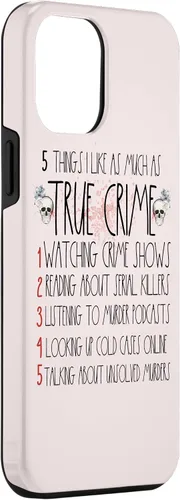 Vista 3 de Funda para iPhone 12 Pro Max Serial Killer I Like True Crime T Shirt True Crime Lover