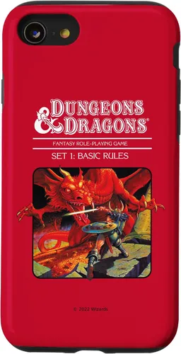 Vista 18 de Dungeons & Dragons Funda vintage con reglas básicas para iPhone 17