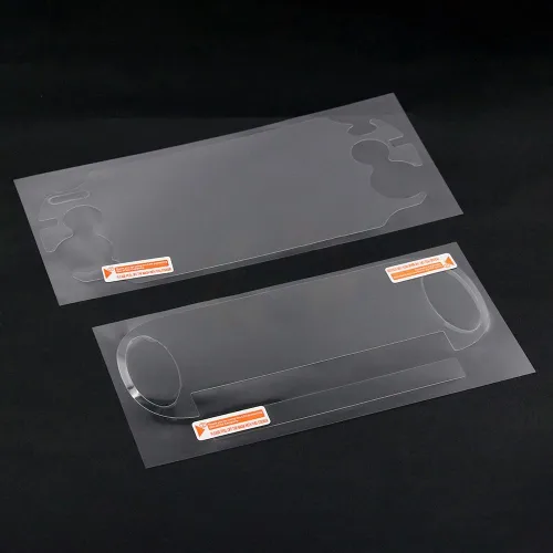 Vista 3 de OSTENT 2 protectores de pantalla ultra transparentes para consola PSV Sony PS Vita