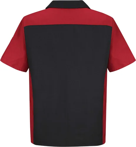 Vista 2 de Red Kap Men's Ripstop Crew Shirt, Short Sleeve