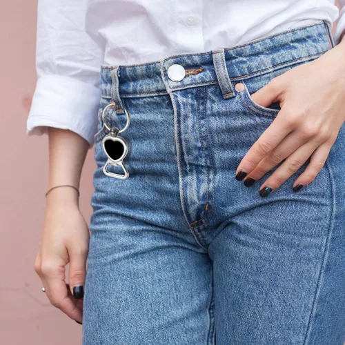Vista 7 de uxcell Llavero abridor de botellas, 2 unidades, abridor de botellas de cerveza de acero inoxidable, llavero plano portátil para hombres, mujeres