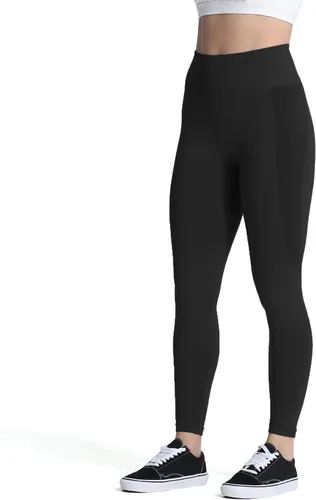 Vista 3 de Aoxjox Leggings sin costuras para mujer, control de abdomen, entrenamiento, gimnasio, fitness, deporte, yoga, pantalones