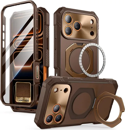 Vista 13 de SUPCASE Funda para iPhone 17 Pro Max (UBGrip Pro), [protector de pantalla de vidrio templado integrado y soporte] [cubierta de control de cámara]
