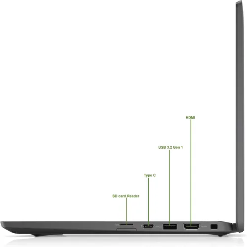 Vista 5 de Dell Latitude 7420, portátil FHD con procesador Intel Core i7 de 11.ª generación (16 GB de RAM, 512 GB SSD, WiFi, Bluetooth) Windows 11 Pro - Fibra