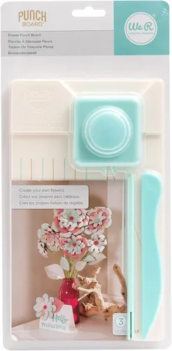 Vista 11 de We R Memory Keepers - Tablero de perforadora de banderines