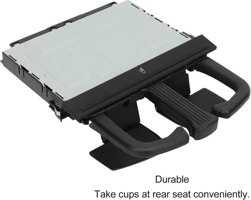Vista 5 de Portavasos trasero, reposabrazos de asiento trasero, portavasos estirable para bebidas