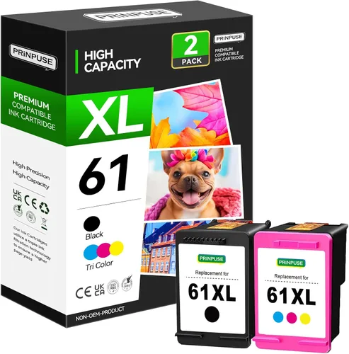 Vista 12 de 63XL - Cartucho de tinta negro remanufacturado para HP 63, compatible con impresora Officejet 3830 4650 4655 Envy 4520 3634 Deskjet 3630 1111