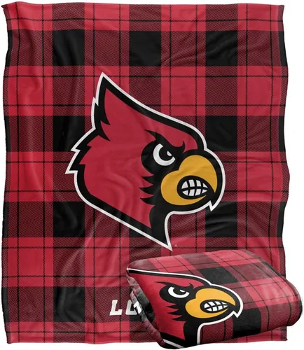 Vista 157 de LOGOVISION St John's University Campus Plaid Spirit Silky Touch Manta súper suave 36 x 58 pulgadas