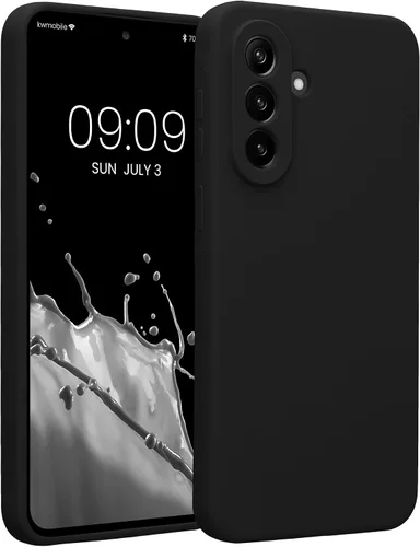 Vista 32 de kwmobile Funda compatible con Samsung Galaxy A13 4G - Funda delgada de silicona TPU - Acabado suave al tacto - Amarillo radiante