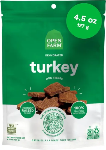 Vista 12 de Open Farm, Golosinas deshidratadas para perros, aperitivos para perros con alto contenido de proteínas y bajos en carbohidratos, textura masticable