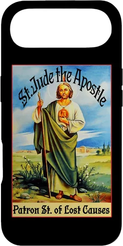 Vista 27 de St. Jude - Funda para iPhone 16, diseño de The Apóstol of Jesus Lost Causes