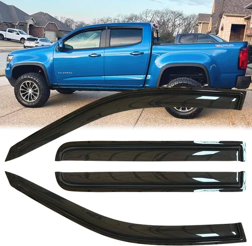 Vista 17 de 4 protectores de lluvia originales para Chevy 2007-2014 Tahoe 94514