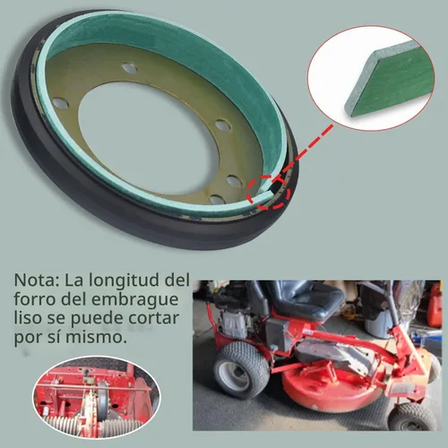 Vista 2 de Juego de discos de accionamiento de tractor de césped 04743700
