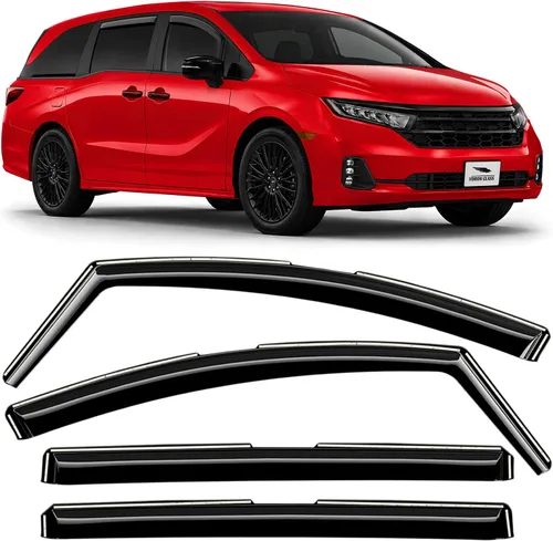 Vista 56 de Voron Glass in-Channel Rain Guards for Chevy Equinox 2018-2024 Para Equinox 18-24
