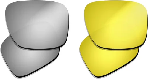 Vista 18 de Lentes de repuesto polarizadas antirreflectantes para gafas de sol Oakley Holbrook XL OO9417-2 Sets