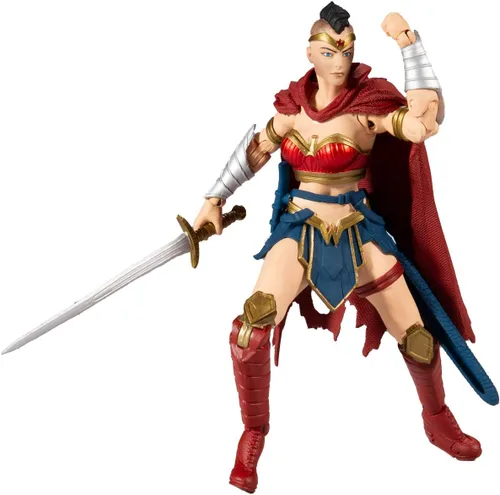 Vista 15 de McFarlane Toys - DC Build-A 7 figuras Wave 3 - Último caballero en la tierra - Batman