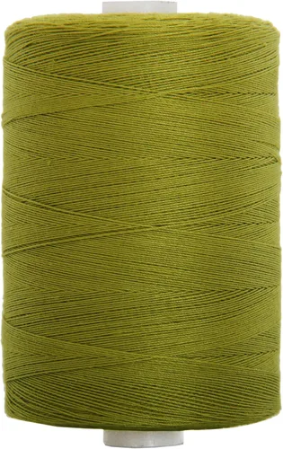Vista 7 de Threadart - Hilo de algodón 100 % para acolchar, coser y sergar Carretes de 1000 m, calibre 50/3 Color albaricoque 107 Long staple cotton