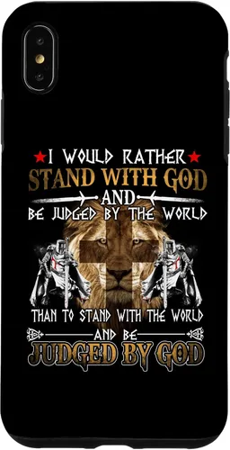Vista 11 de I Would Rather Stand with God Knight Templar Case for iPhone 17