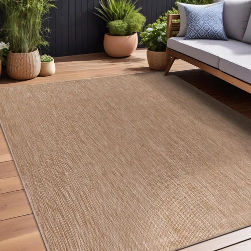 Vista 22 de Beverly Rug Waikiki Boho - Alfombra bohemia para interiores y exteriores, 5 x 7 pies, alfombra lavable para exteriores para patio, terraza, porche
