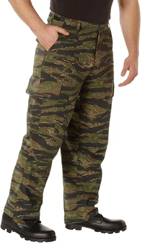 Vista 12 de Pantalón antifatiga clásico R/S Vietnam Rothco Verde oliva (Olive Drab)