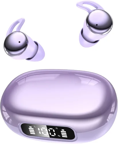 Vista 9 de Auriculares para dormir de lado, pequeños tapones invisibles para dormir Negro medianoche prémium