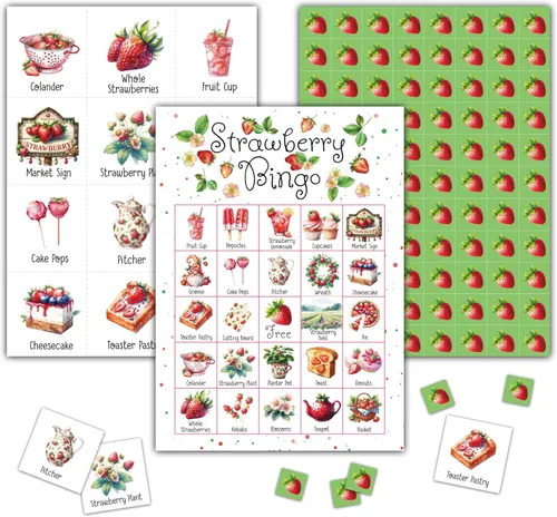 Vista 18 de Tarjetas de juego de bingo para baby shower, juego de bingo para 24 jugadores, actividades en interiores y exteriores, fiesta de baby shower