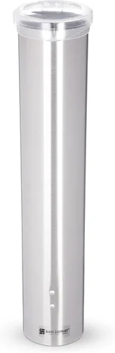 Vista 14 de San Jamar C3165BK Med Pull WTR - Taza, color negro