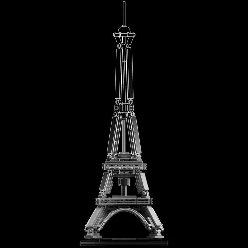 Vista 3 de LEGO Architecture 21019 La Torre Eiffel