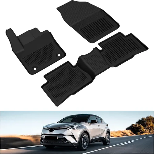 Vista 12 de KIWI MASTER Alfombrilla de maletero de carga para Toyota 4Runner 2010-2024, repuesto OEM PT218-89112 para todo tipo de clima, forro de maletero TPE