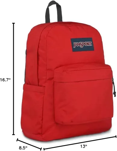 Vista 100 de JanSport SuperBreak - Mochila ligera para la escuela, Marino), JS0A4QUT
