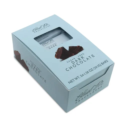 Vista 9 de Ethel M Chocolates Juego de 8 barras de caramelo de chocolate con leche premium, dulces, cremosas, hechas a mano, ricas e irresistibles
