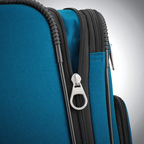 Vista 6 de American Tourister Pop Max - Maleta con ruedas giratorias Verde azulado 115358-2824