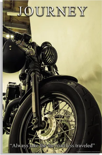 Vista 16 de Inspirational Wall Art Co. - Abstracto CBR - Sportbike Honda Motocicleta Retro Shop Garage Biker Regalo Motivación Citas Pósters - Impresión