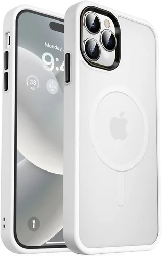 Vista 159 de MOCCA - Funda magnética resistente para iPhone XR de 6.1 pulgadas, compatible con MagSafe, funda con protección contra caídas de grado militar