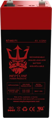 Vista 4 de Brand NT445 - Batería de repuesto para Mighty Max ML4.5-4 (paquete de 1)