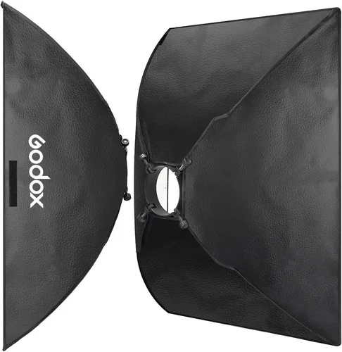 Vista 2 de GODOX 20 "x 28"/ 50 cm x 70 cm Paraguas Rectángulo Portátil Reflector para estudio Fotografía Speedlite Flash (50X70cm Softbox)